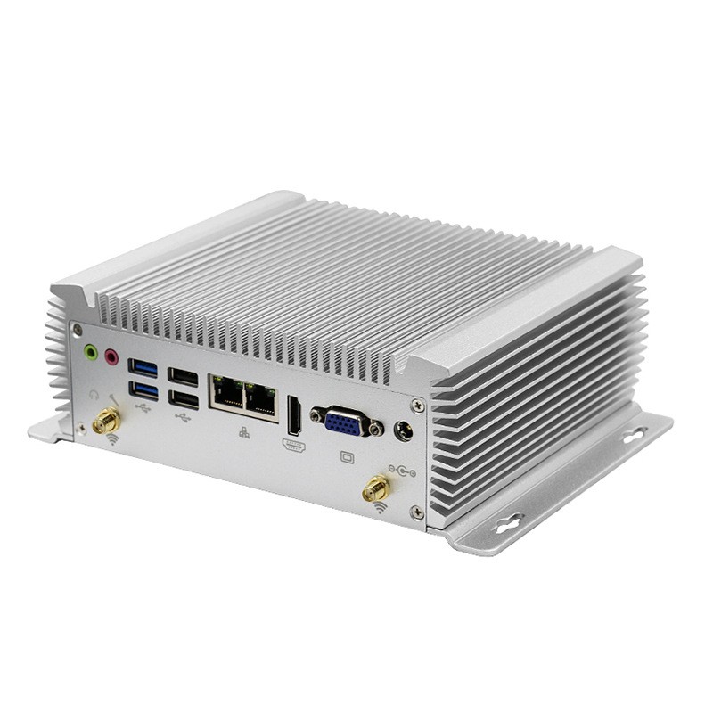 Industrial Fanless Mini PC i7 4500U i5 Windows 10 Pro Linux 2*Intel ...